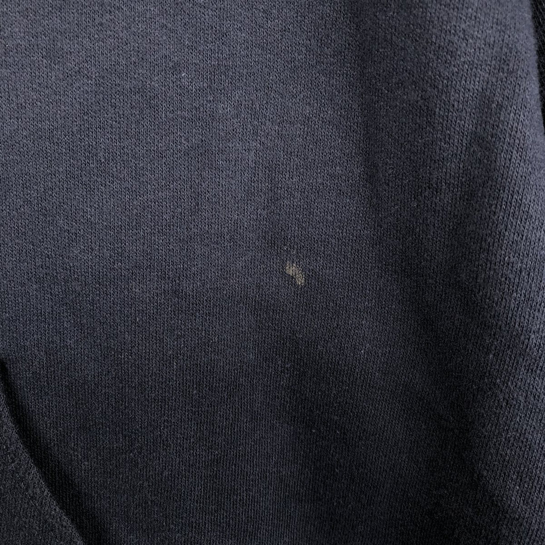 Dickies Sweat Full Zip Hoodie Men's L size unclear navy blue type Vintage Second Hand