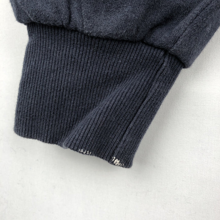 Dickies Sweat Full Zip Hoodie Men's L size unclear navy blue type Vintage Second Hand