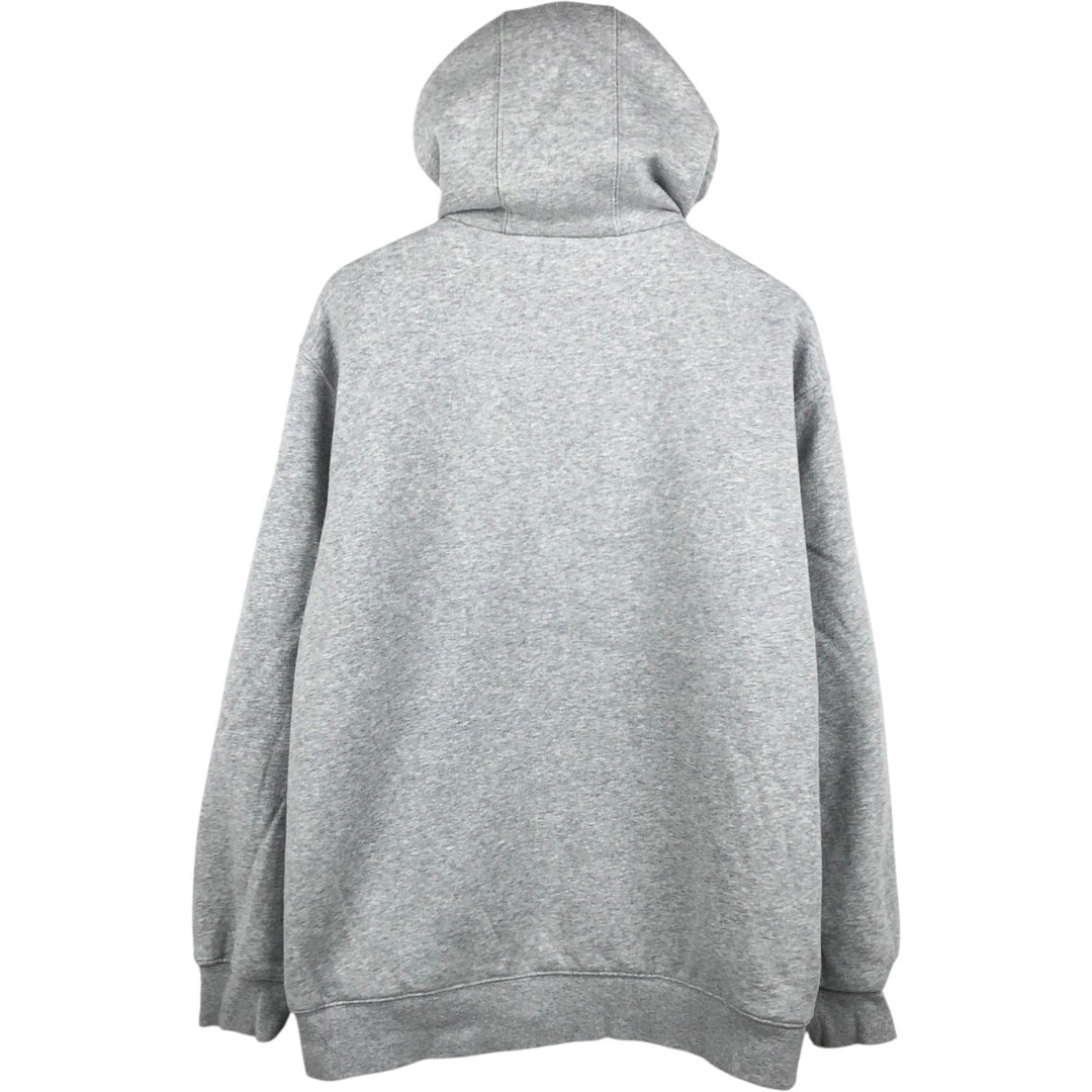 Dickies Padded Advertising Sweat Full-Zip Hoodie, Men's Size L (approx.) cotton gray type Vintage Second Hand