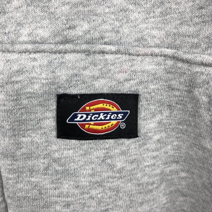 Dickies Padded Advertising Sweat Full-Zip Hoodie, Men's Size L (approx.) cotton gray type Vintage Second Hand
