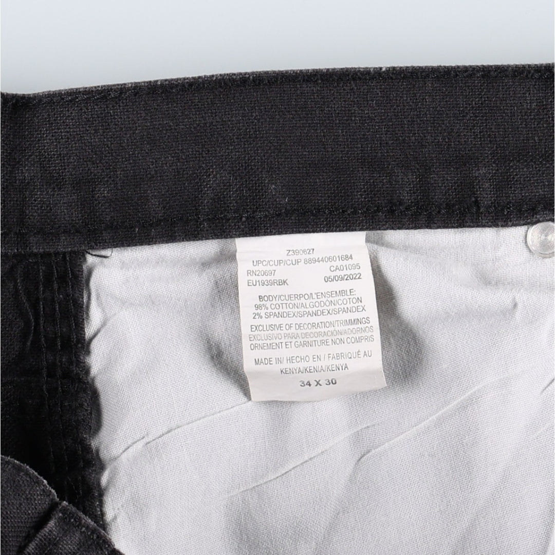 Dickies Duck Painter Pants Men's W36 cotton black type Vintage Second Hand