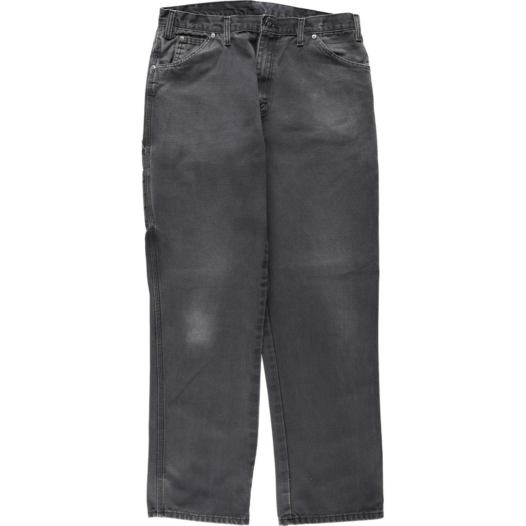 Dickies Duck Painter Pants Men's W34 equivalent cotton Charcoal Vintage Second Hand