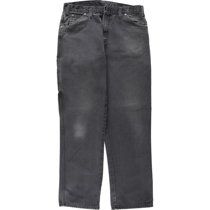 Dickies Duck Painter Pants Men's W34 equivalent cotton Charcoal Vintage Second Hand