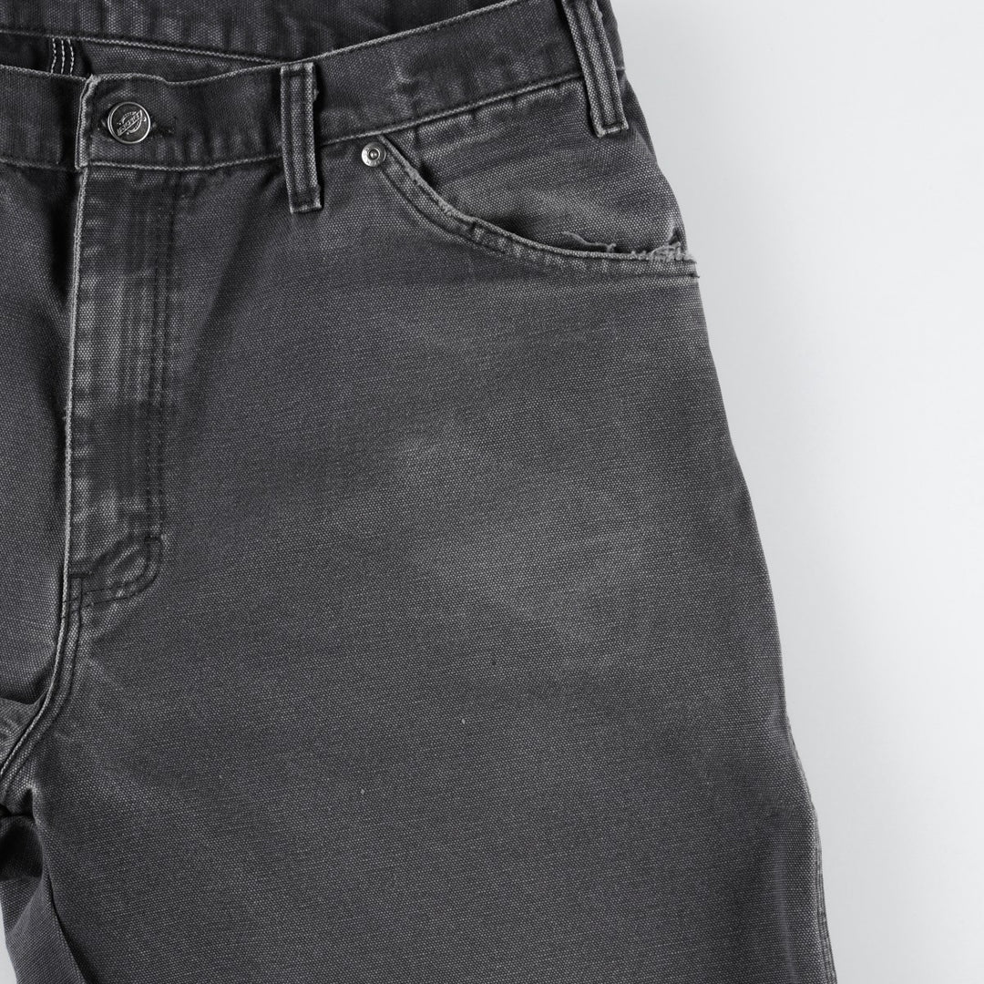 Dickies Duck Painter Pants Men's W34 equivalent cotton Charcoal Vintage Second Hand