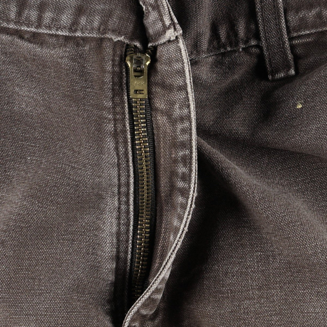 Carhartt Duck Painter Pants, Men's, W34 equivalent cotton brown type Vintage Second Hand