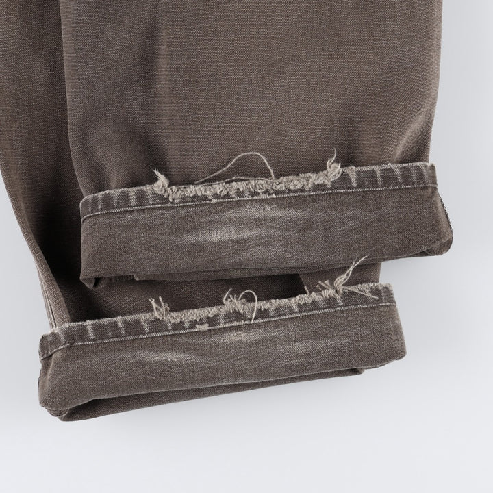 Carhartt Duck Painter Pants, Men's, W34 equivalent cotton brown type Vintage Second Hand
