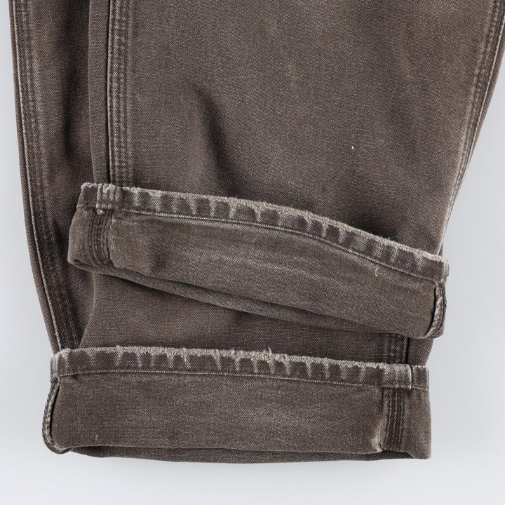 Carhartt Duck Painter Pants, Men's, W34 equivalent cotton brown type Vintage Second Hand