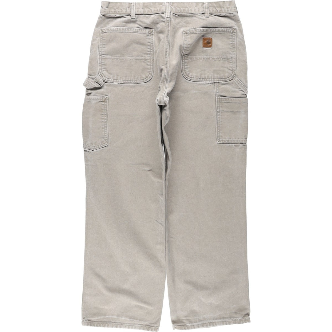 Carhartt Dungaree Fit Duck Painter Pants, Men's, Size W33 unclear beige type brown Vintage Second Hand