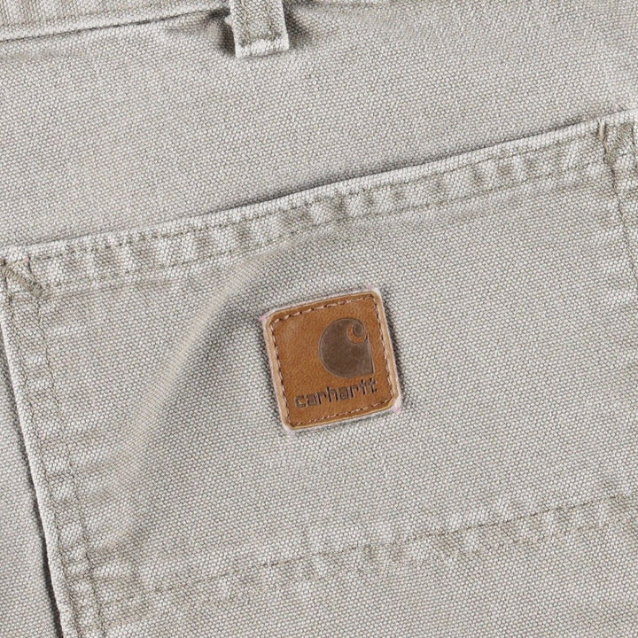 Carhartt Dungaree Fit Duck Painter Pants, Men's, Size W33 unclear beige type brown Vintage Second Hand