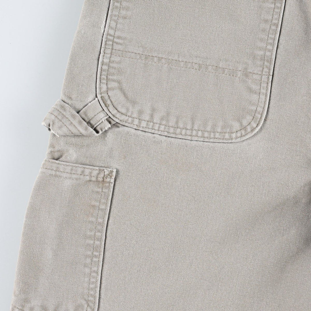 Carhartt Dungaree Fit Duck Painter Pants, Men's, Size W33 unclear beige type brown Vintage Second Hand