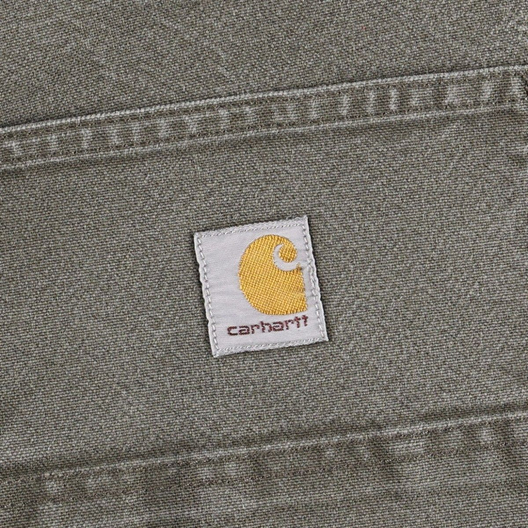 Carhartt Relaxed Fit Duck Painter Pants, Men's, Size 37 cotton Khaki type Vintage Second Hand