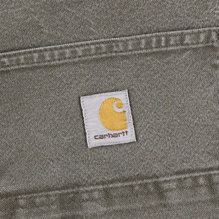 Carhartt Relaxed Fit Duck Painter Pants, Men's, Size 37 cotton Khaki type Vintage Second Hand