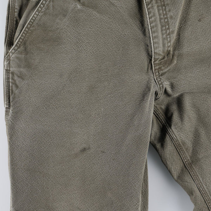 Carhartt Relaxed Fit Duck Painter Pants, Men's, Size 37 cotton Khaki type Vintage Second Hand