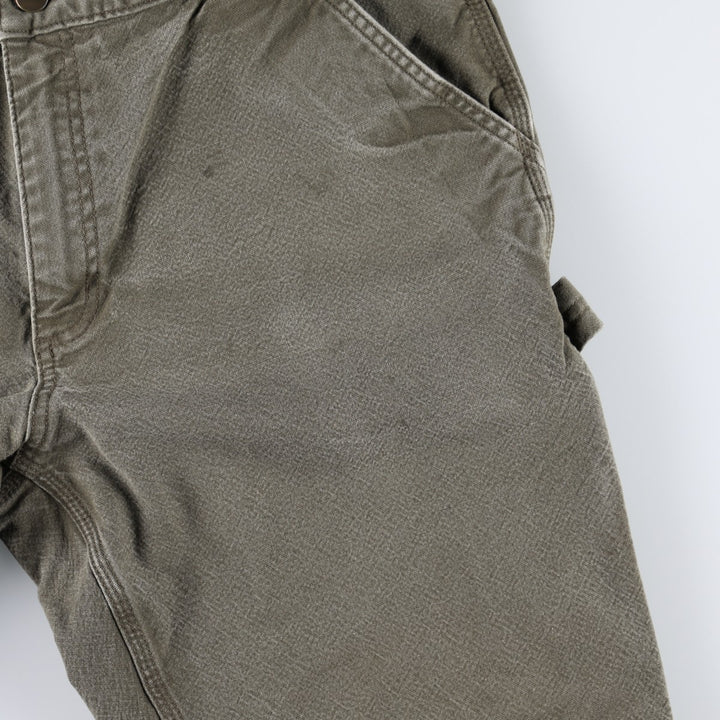 Carhartt Relaxed Fit Duck Painter Pants, Men's, Size 37 cotton Khaki type Vintage Second Hand