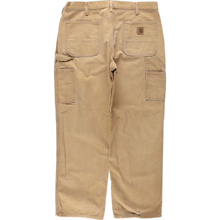 Carhartt Original Dungaree Fit Duck Painter Pants, Men's, W36 equivalent cotton Beige type Vintage Second Hand