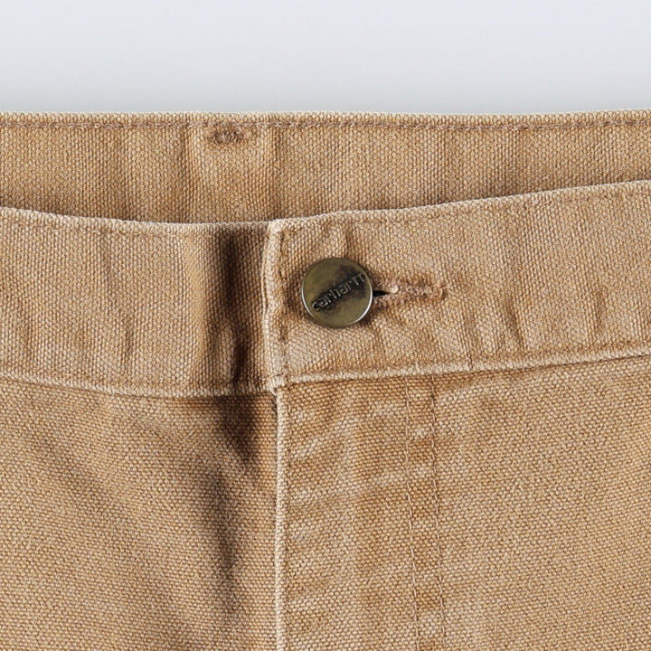 Carhartt Original Dungaree Fit Duck Painter Pants, Men's, W36 equivalent cotton Beige type Vintage Second Hand