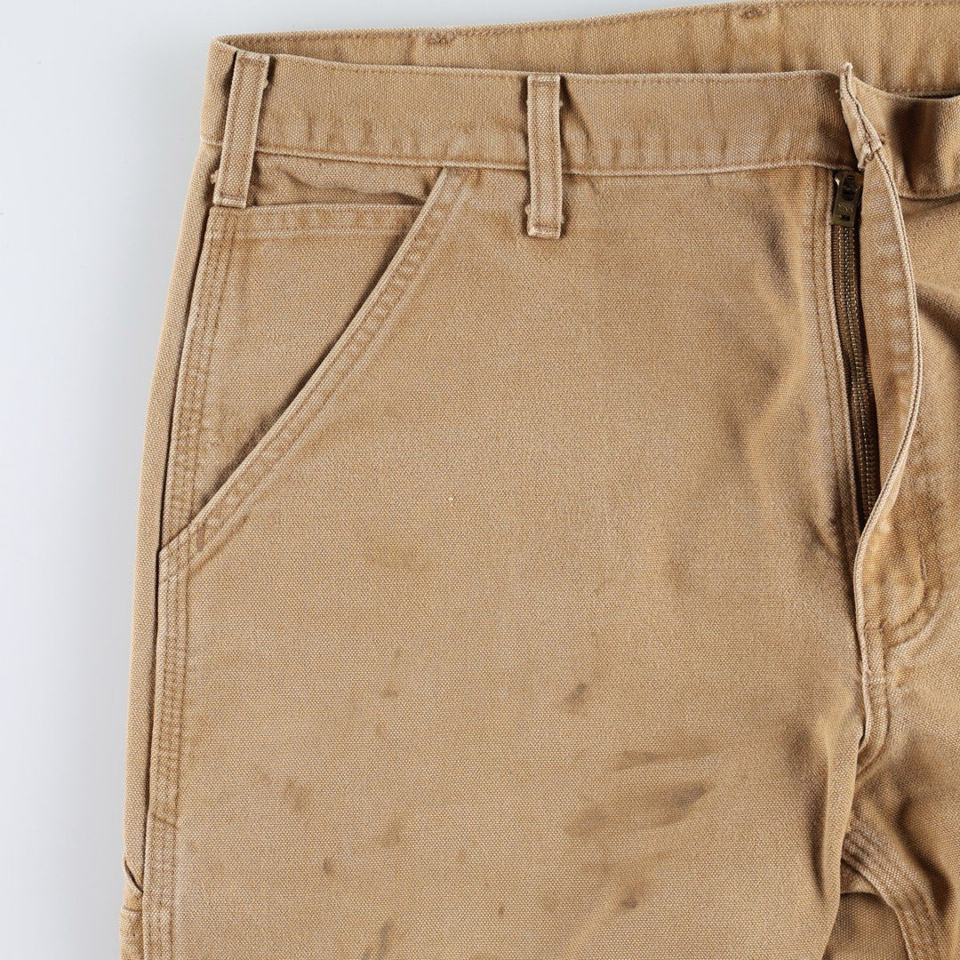 Carhartt Original Dungaree Fit Duck Painter Pants, Men's, W36 equivalent cotton Beige type Vintage Second Hand