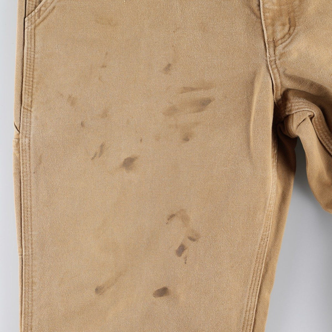Carhartt Original Dungaree Fit Duck Painter Pants, Men's, W36 equivalent cotton Beige type Vintage Second Hand
