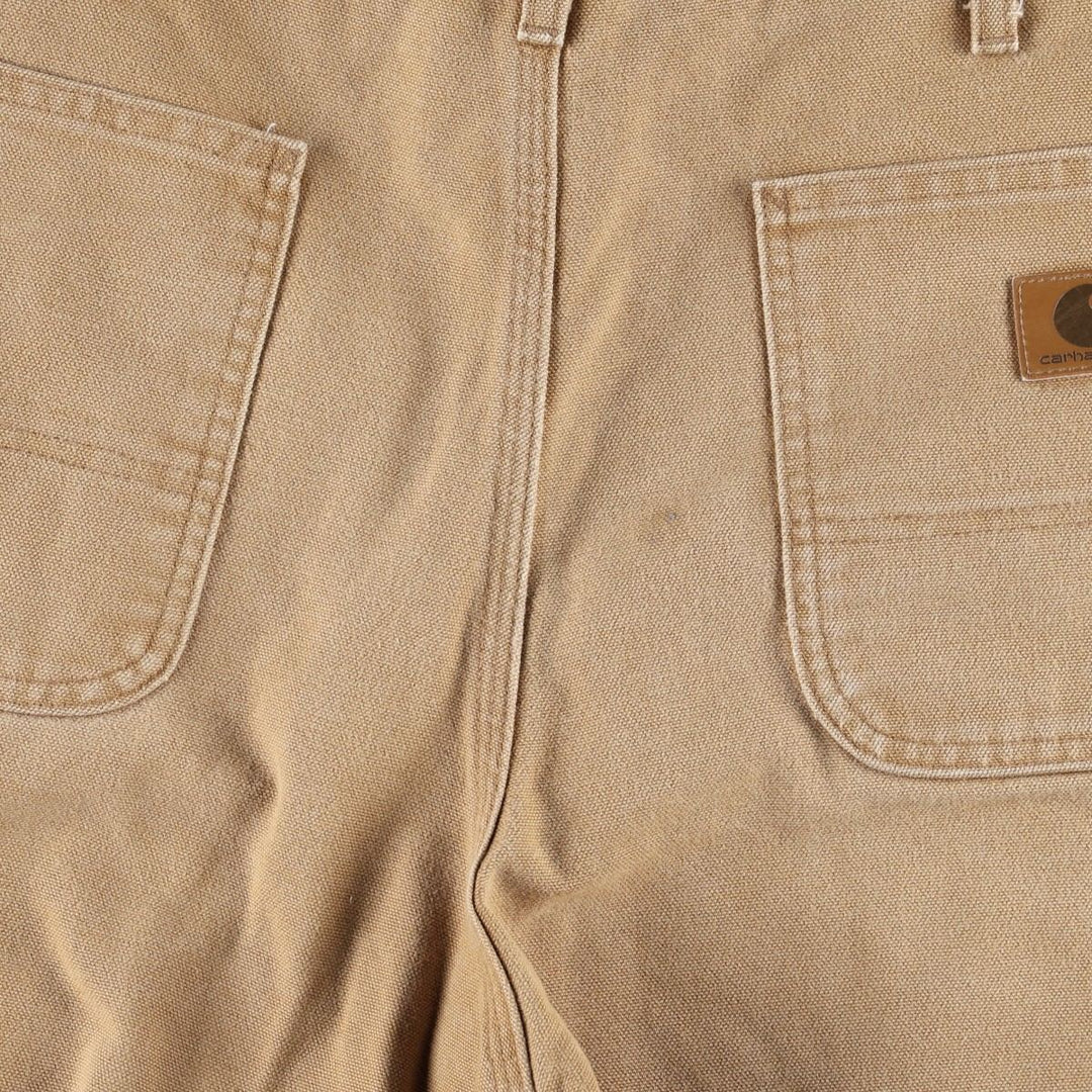 Carhartt Original Dungaree Fit Duck Painter Pants, Men's, W36 equivalent cotton Beige type Vintage Second Hand
