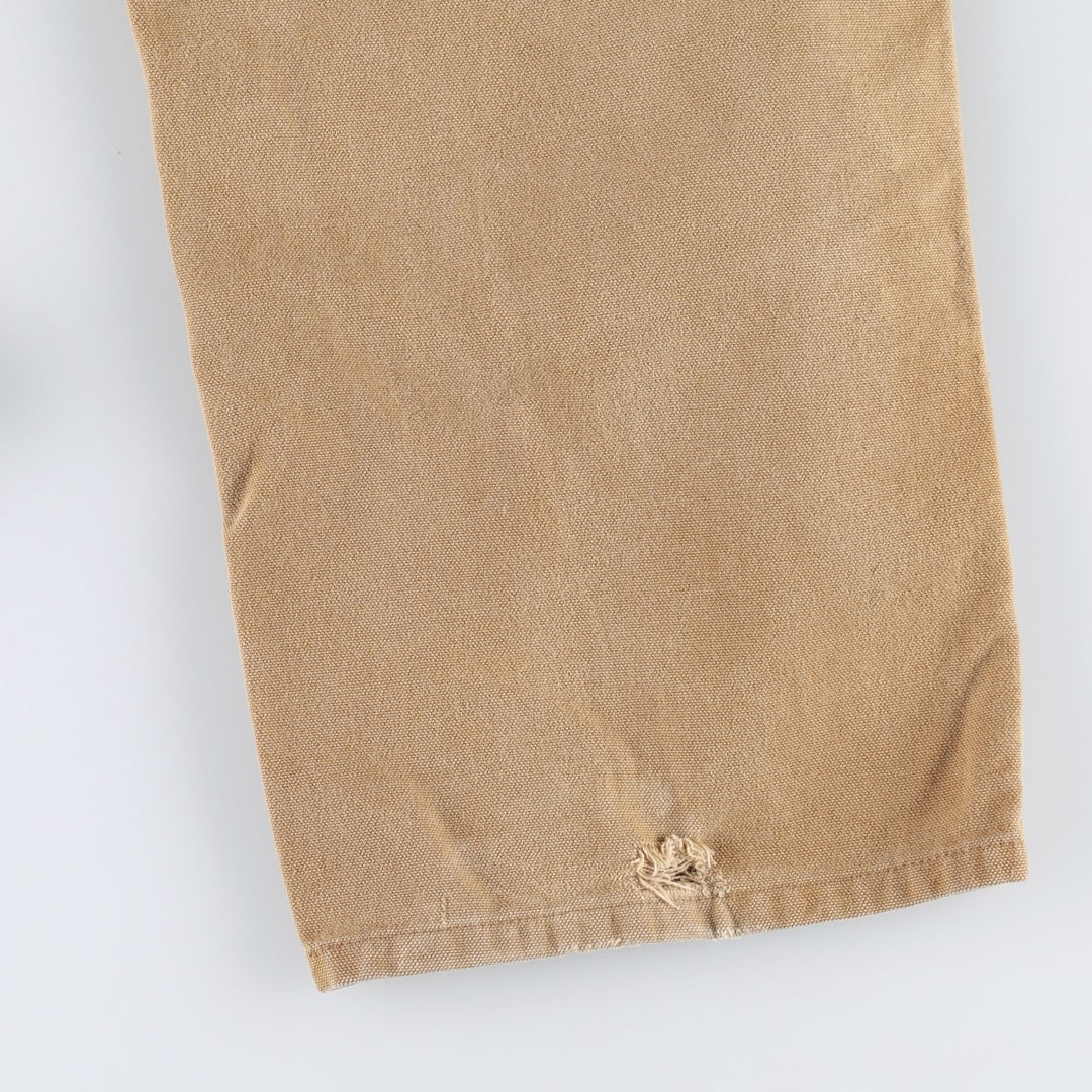 Carhartt Original Dungaree Fit Duck Painter Pants, Men's, W36 equivalent cotton Beige type Vintage Second Hand