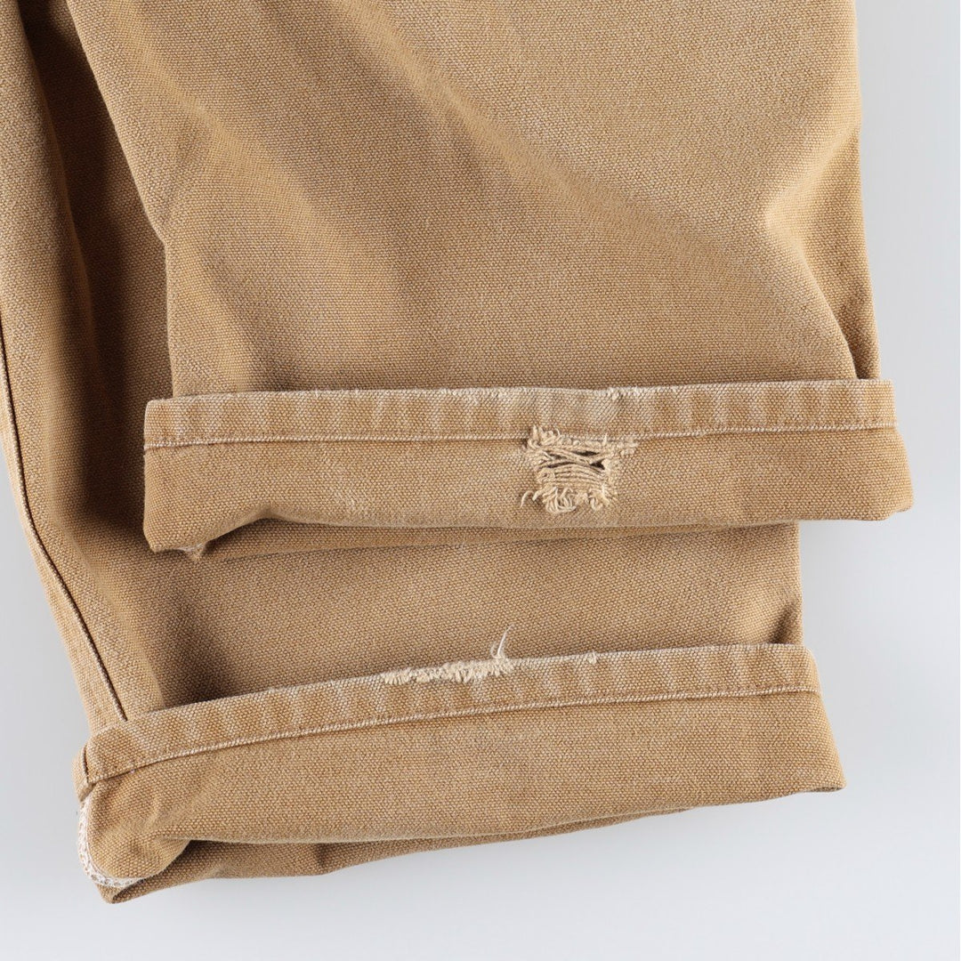 Carhartt Original Dungaree Fit Duck Painter Pants, Men's, W36 equivalent cotton Beige type Vintage Second Hand