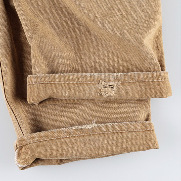 Carhartt Original Dungaree Fit Duck Painter Pants, Men's, W36 equivalent cotton Beige type Vintage Second Hand