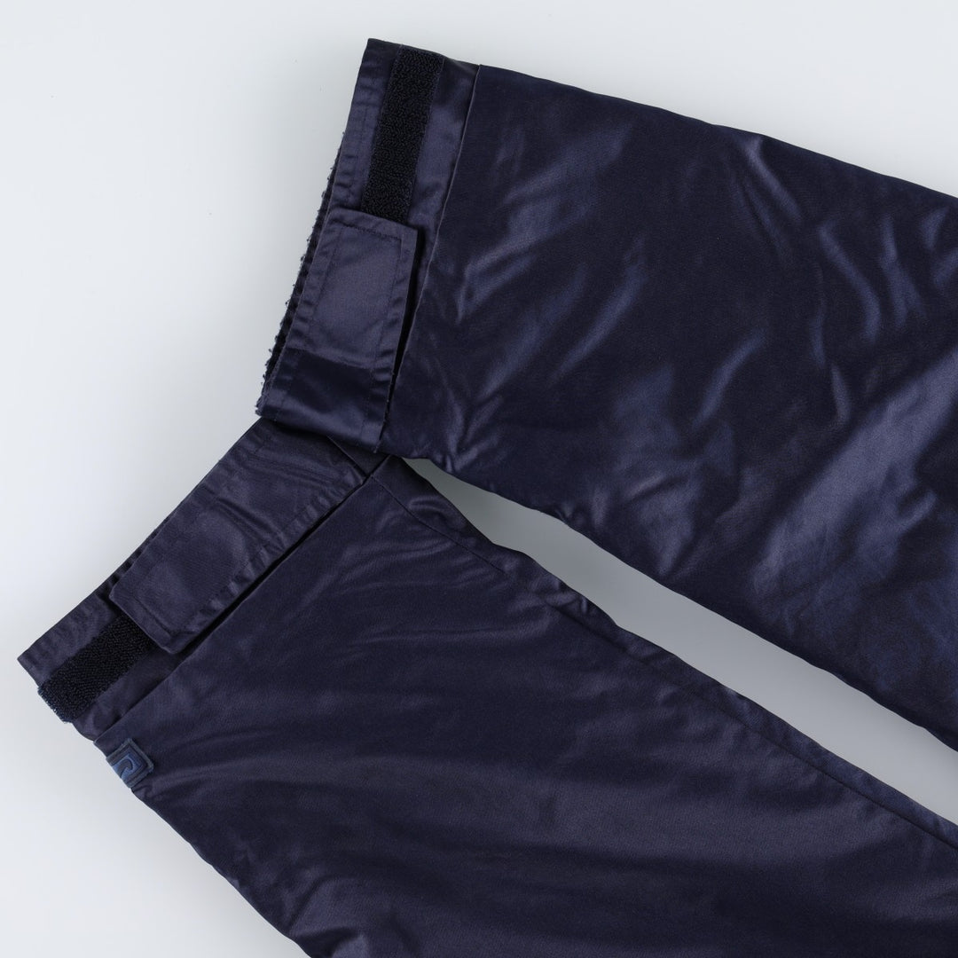 90'S Nike padded jacket/puffer jacket, men's size M (approx.) Nylon navy blue type Vintage Second Hand