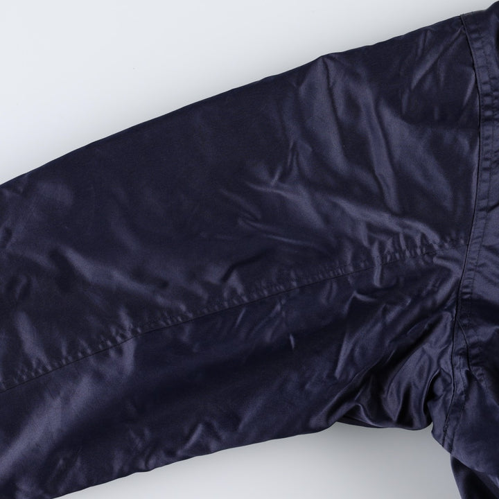 90'S Nike padded jacket/puffer jacket, men's size M (approx.) Nylon navy blue type Vintage Second Hand