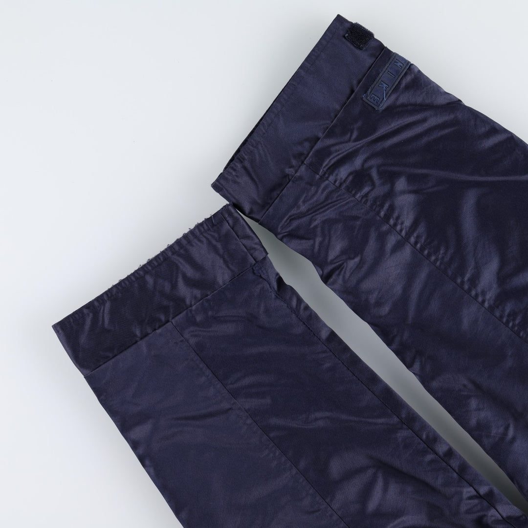 90'S Nike padded jacket/puffer jacket, men's size M (approx.) Nylon navy blue type Vintage Second Hand