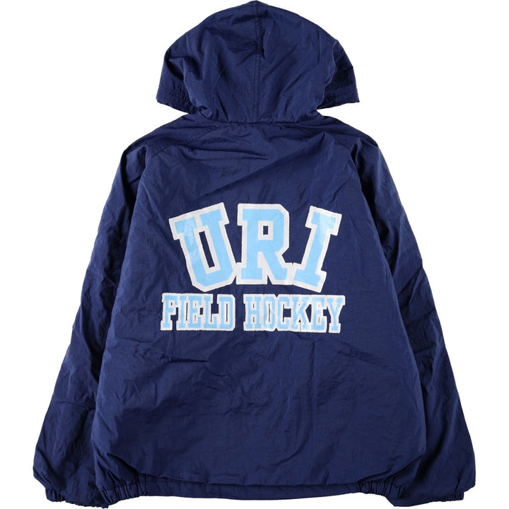 90'S Nike Padded Parka Puffer Jacket Men's Size L Vintage Nylon navy blue type Vintage Second Hand
