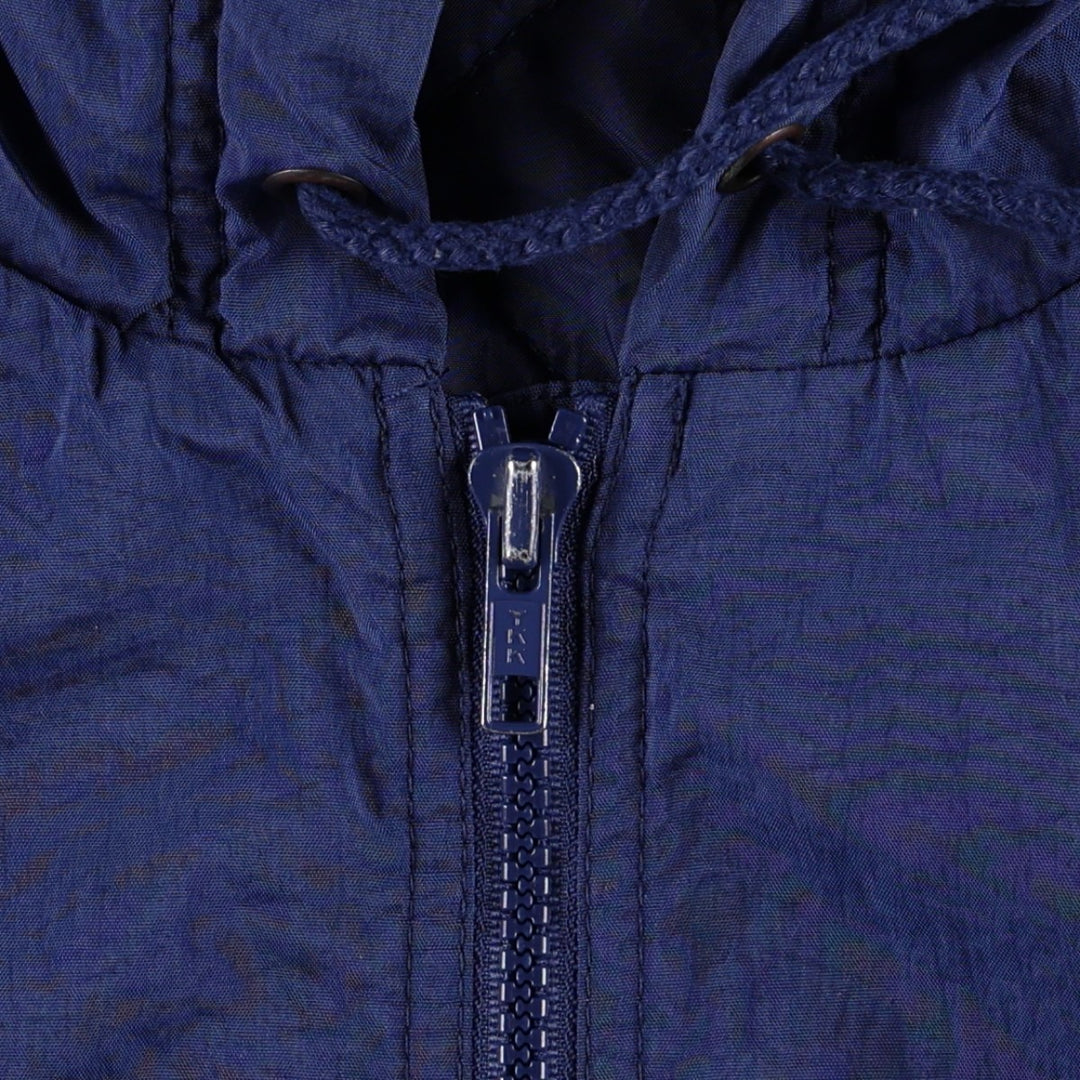 90'S Nike Padded Parka Puffer Jacket Men's Size L Vintage Nylon navy blue type Vintage Second Hand