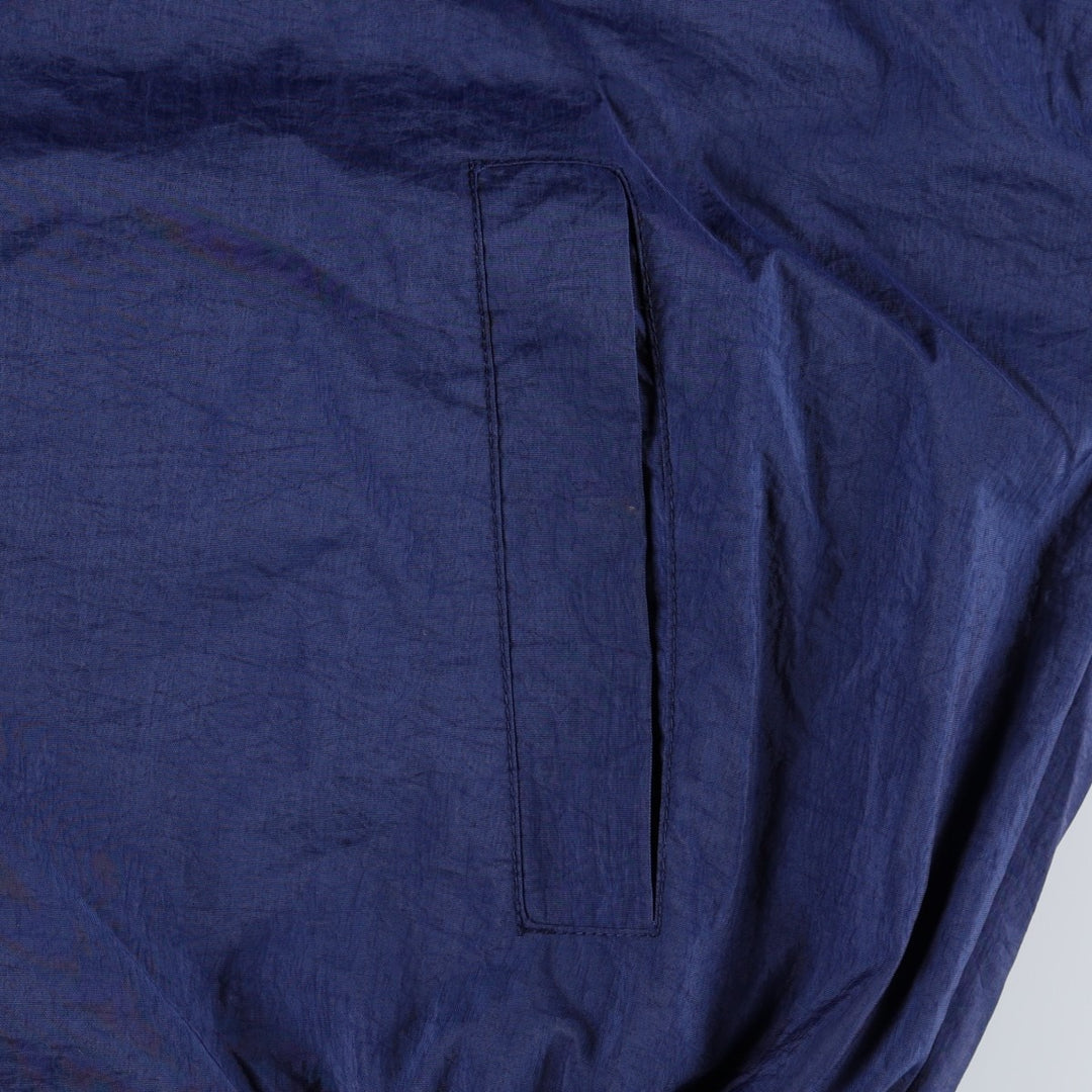 90'S Nike Padded Parka Puffer Jacket Men's Size L Vintage Nylon navy blue type Vintage Second Hand