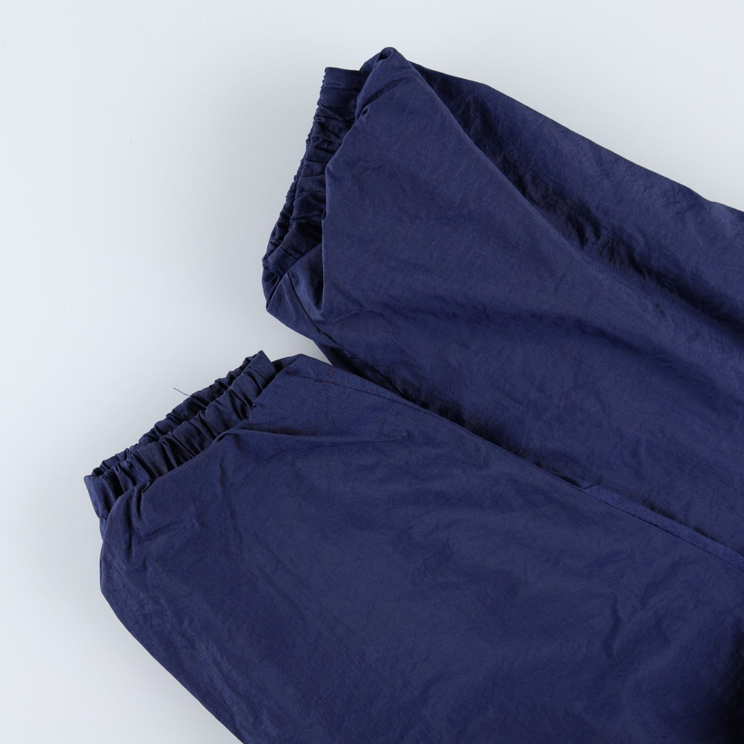 90'S Nike Padded Parka Puffer Jacket Men's Size L Vintage Nylon navy blue type Vintage Second Hand