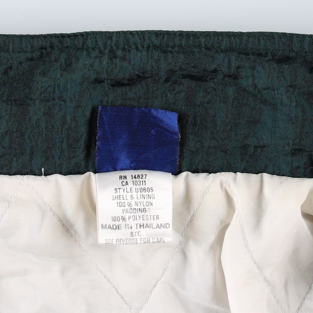 Umbro padded jacket/puffer jacket, men's size L (approx.) Nylon green type Vintage Second Hand