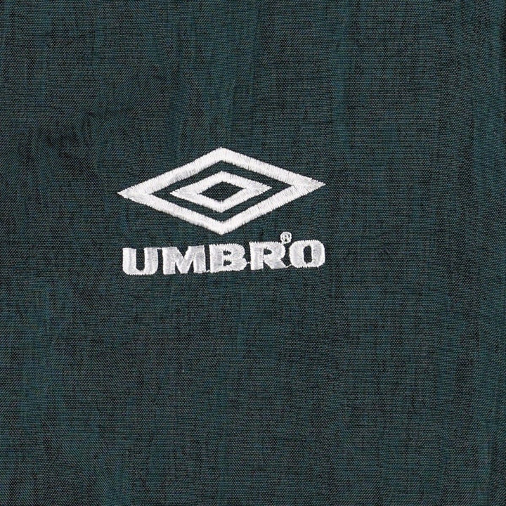 Umbro padded jacket/puffer jacket, men's size L (approx.) Nylon green type Vintage Second Hand
