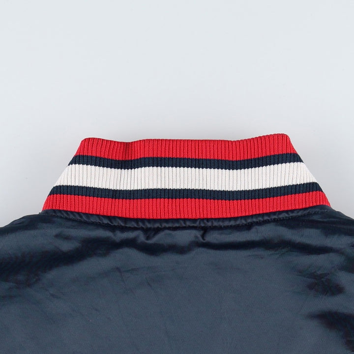 2000'S Puma Atlanta Braves Padded Nylon Stadium Jacket Award Jacket Men's XXL equivalent Nylon tricolor color Vintage Second Hand