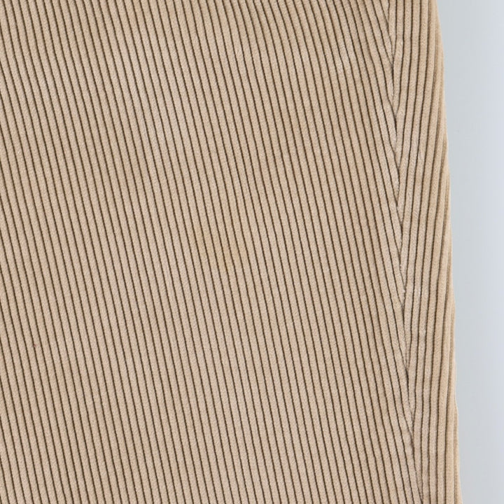 Lands' End corduroy pants with two pleats, men's size W34 (approx.) cotton Beige type Vintage Second Hand