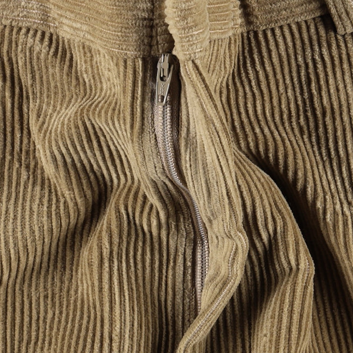 90'S Orvis corduroy pants, made in the USA, men's, size W34, vintage cotton beige type brown Vintage Second Hand