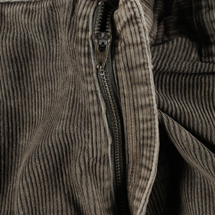 90s-00'S L.L.Bean DOUBLE L NATURAL FIT Corduroy Pants, Men's W36 (approx.), Vintage cotton Khaki type brown Vintage Second Hand