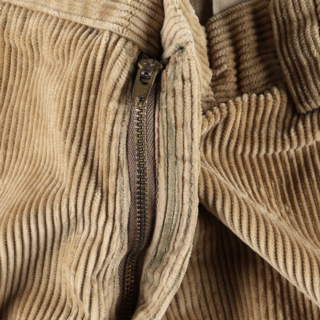 1990'S Dockers Khakis Corduroy Pants, Men's Size W34 (approx.), Vintage cotton Beige type Vintage Second Hand