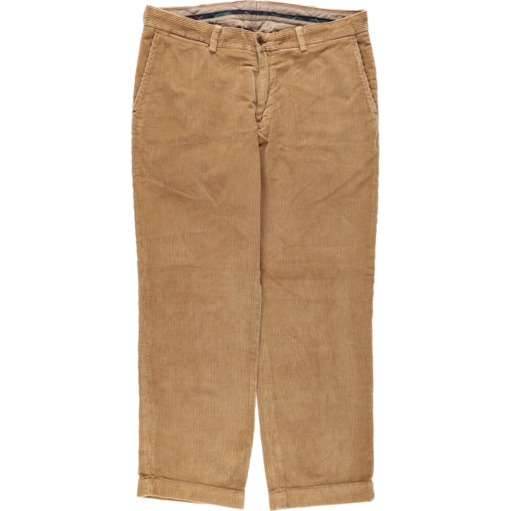 Ralph Lauren POLO by Ralph Lauren PRESTON PANT, men's corduroy pants, size W37. cotton brown type Vintage Second Hand