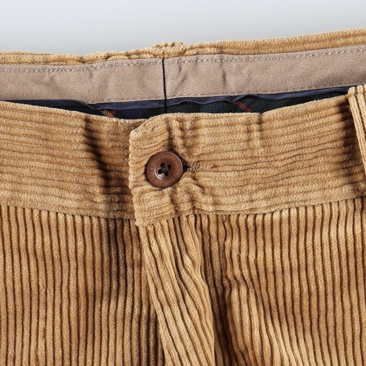 Ralph Lauren POLO by Ralph Lauren PRESTON PANT, men's corduroy pants, size W37. cotton brown type Vintage Second Hand