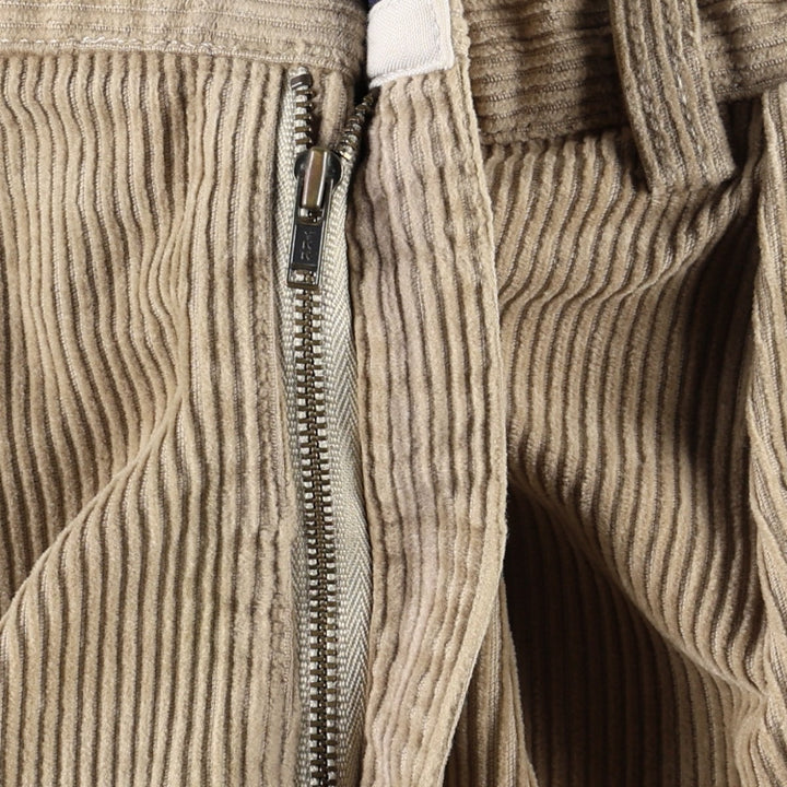 Ralph Lauren Polo Ralph Lauren ANDREW PANT Two-pleat corduroy pants, men's size W35 (approx.) cotton Beige type Vintage Second Hand