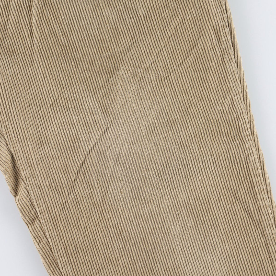 Ralph Lauren Polo Ralph Lauren ANDREW PANT Two-pleat corduroy pants, men's size W35 (approx.) cotton Beige type Vintage Second Hand