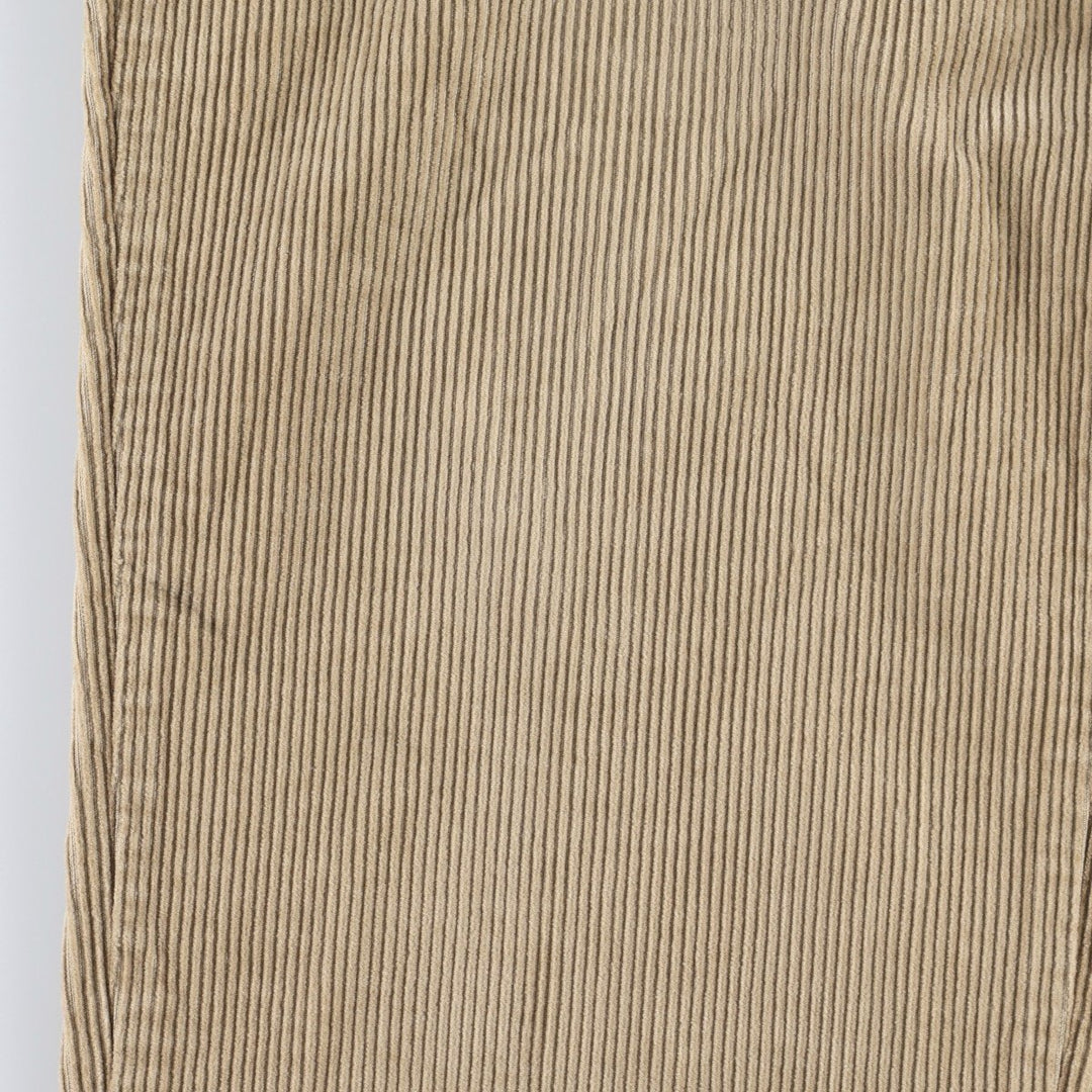 Ralph Lauren Polo Ralph Lauren ANDREW PANT Two-pleat corduroy pants, men's size W35 (approx.) cotton Beige type Vintage Second Hand