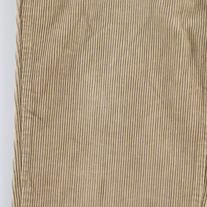 Ralph Lauren Polo Ralph Lauren ANDREW PANT Two-pleat corduroy pants, men's size W35 (approx.) cotton Beige type Vintage Second Hand