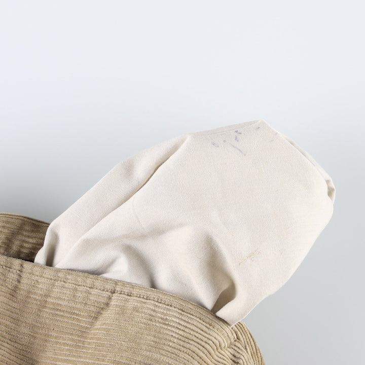 Ralph Lauren Polo Ralph Lauren ANDREW PANT Two-pleat corduroy pants, men's size W35 (approx.) cotton Beige type Vintage Second Hand