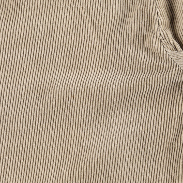 Ralph Lauren POLO GOLF Two-pleat Corduroy Pants, Men's, Size W34 cotton Beige type Vintage Second Hand