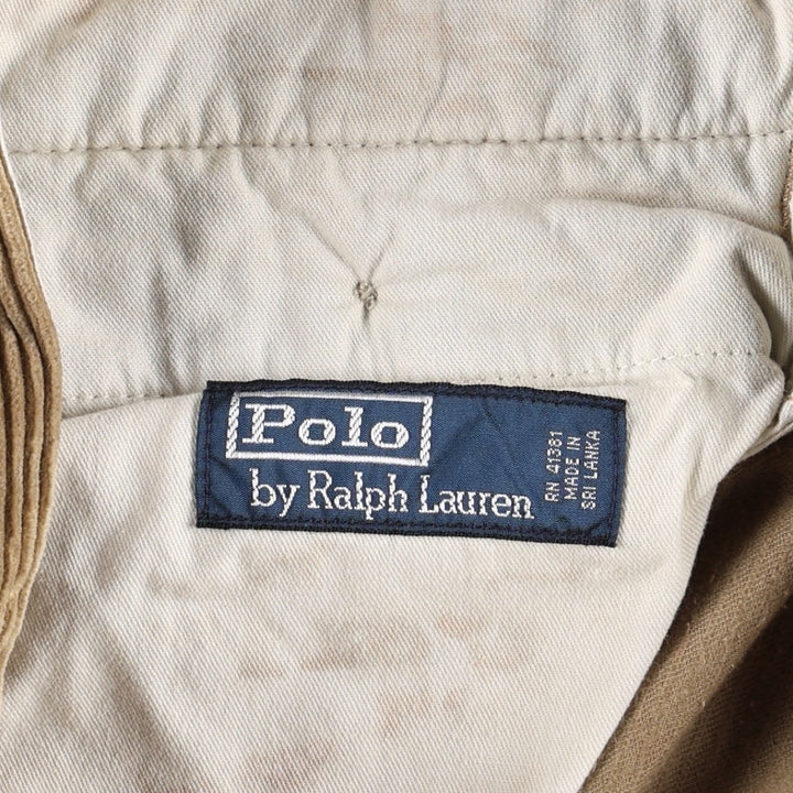 Ralph Lauren POLO by Ralph Lauren Corduroy Pants Men's W34 cotton brown type Vintage Second Hand