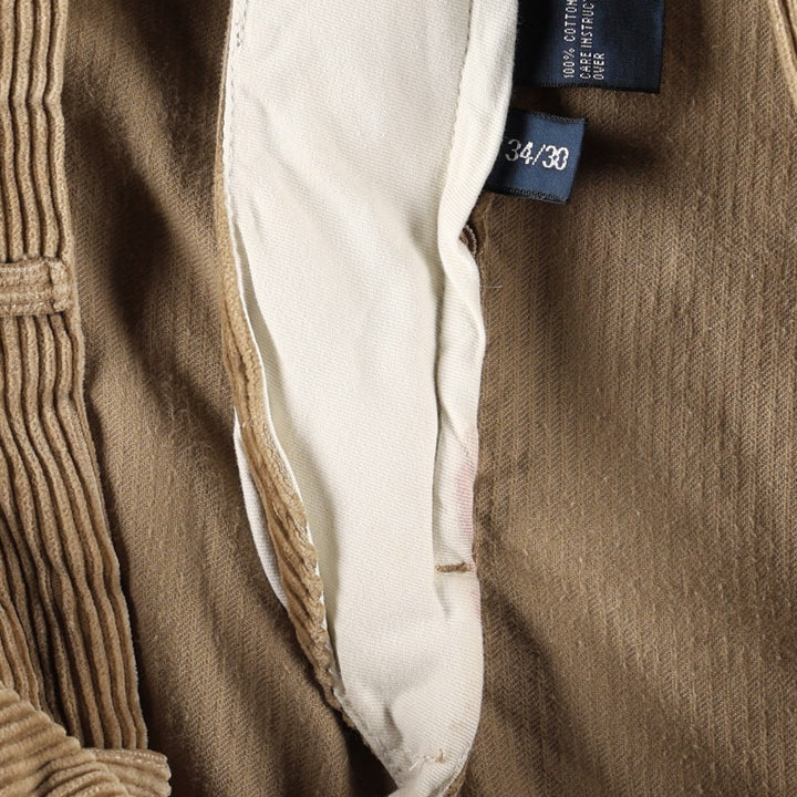 Ralph Lauren POLO by Ralph Lauren Corduroy Pants Men's W34 cotton brown type Vintage Second Hand
